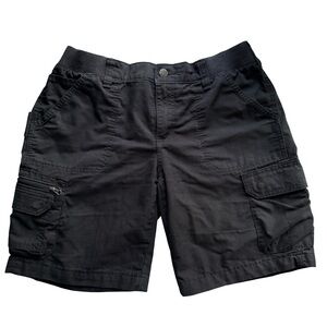 Carhartt Force Extreme Black Cargo Utility Shorts Size 12 Work Outdoor Hiking